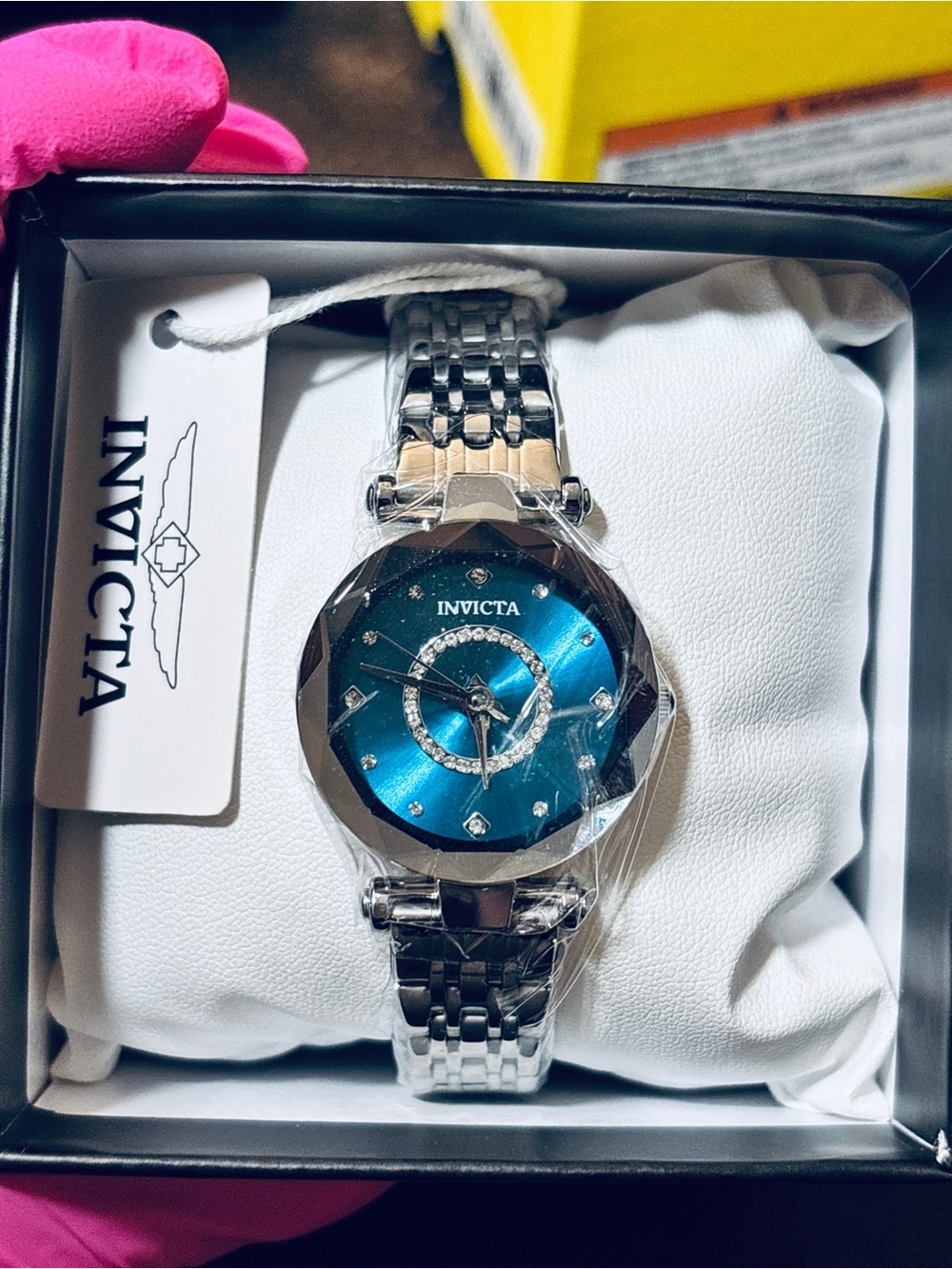 Invicta Celestial | by Invicta Women’s Silver & Blue Crystal Watch 30mm - Picture 7 of 12